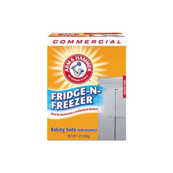 Church & Dwight Co. ArmHammer, FRIDGE-N-FREEZER PACK BAKING SODA, UNSCENTED, POWDER, 16 OZ, 12PK 3320084011CT - main